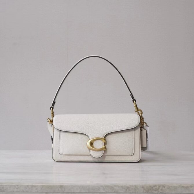 COACH Tabby Shoulder Bags White