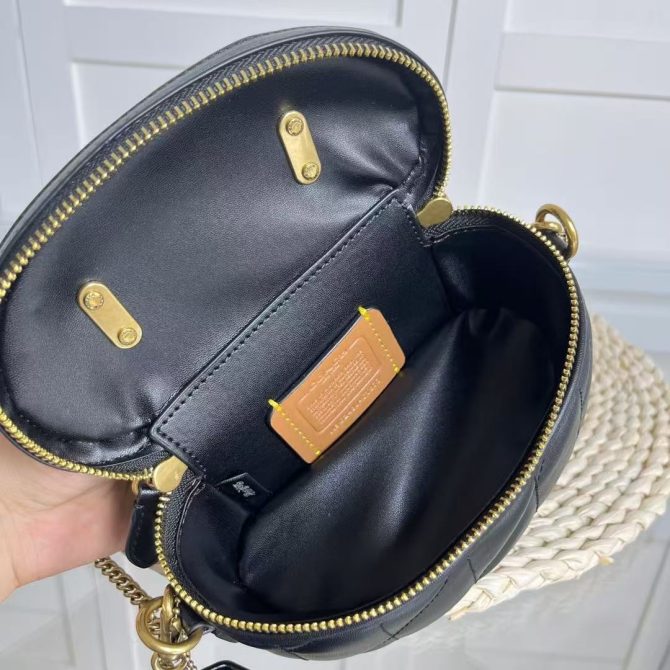 COACH Bucket Makeup bag Black