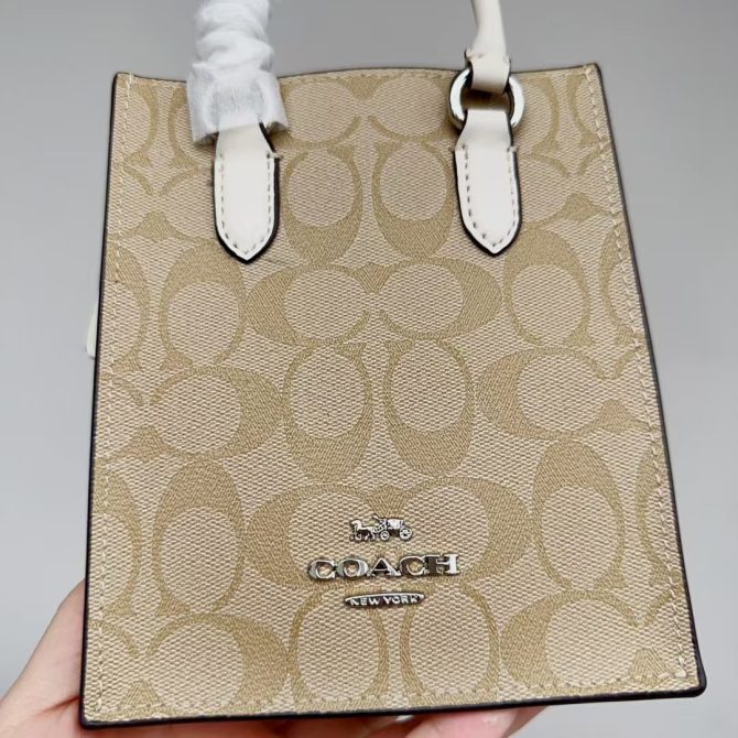 COACH Khaki Tote Bag Mini Tote Piano Score Bag Khaki Tote