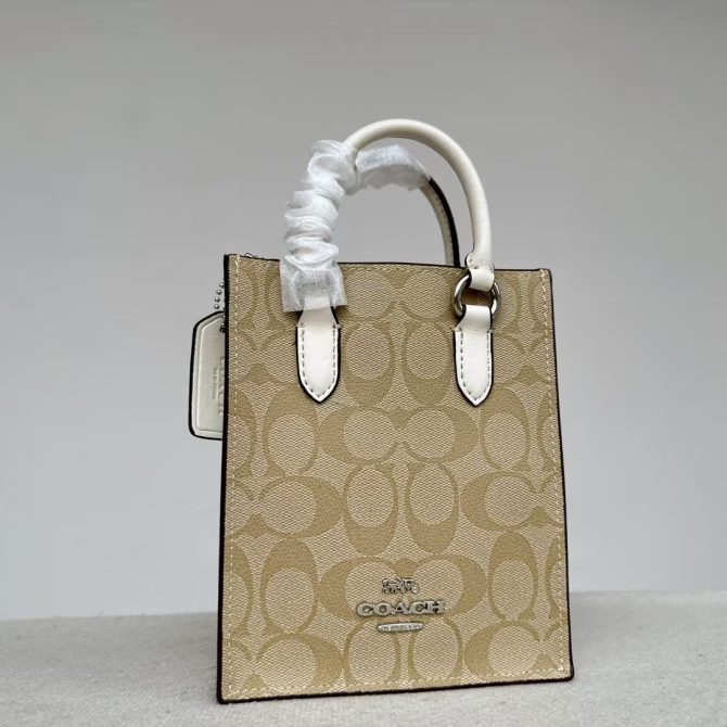 COACH Khaki Tote Bag Mini Tote Piano Score Bag Khaki Tote