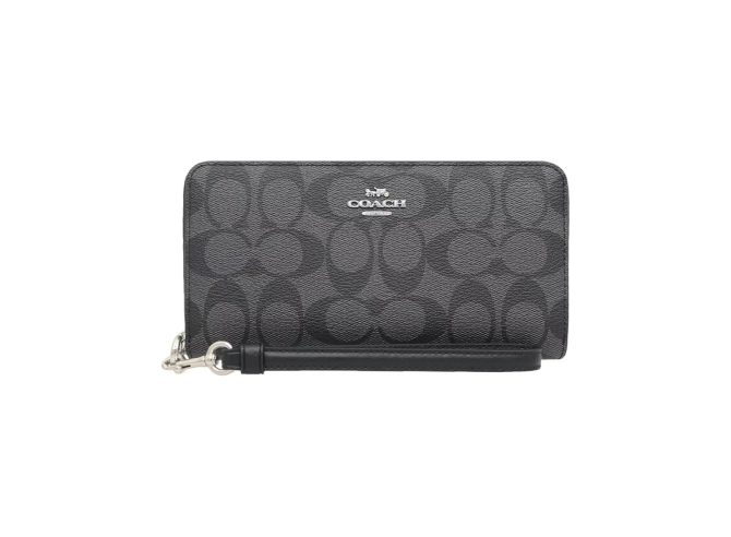 COACH Wallet Women's Long Wallet Black Long Wallet