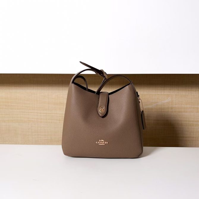 COACH Hadley Crossbody bag women Coffee colour