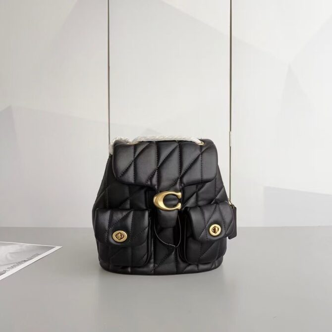 COACH Tabby Backpacks Black