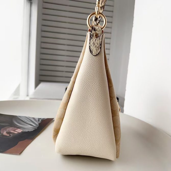 Coach White Shoulder Bag Unisex Jules Hobo Bag